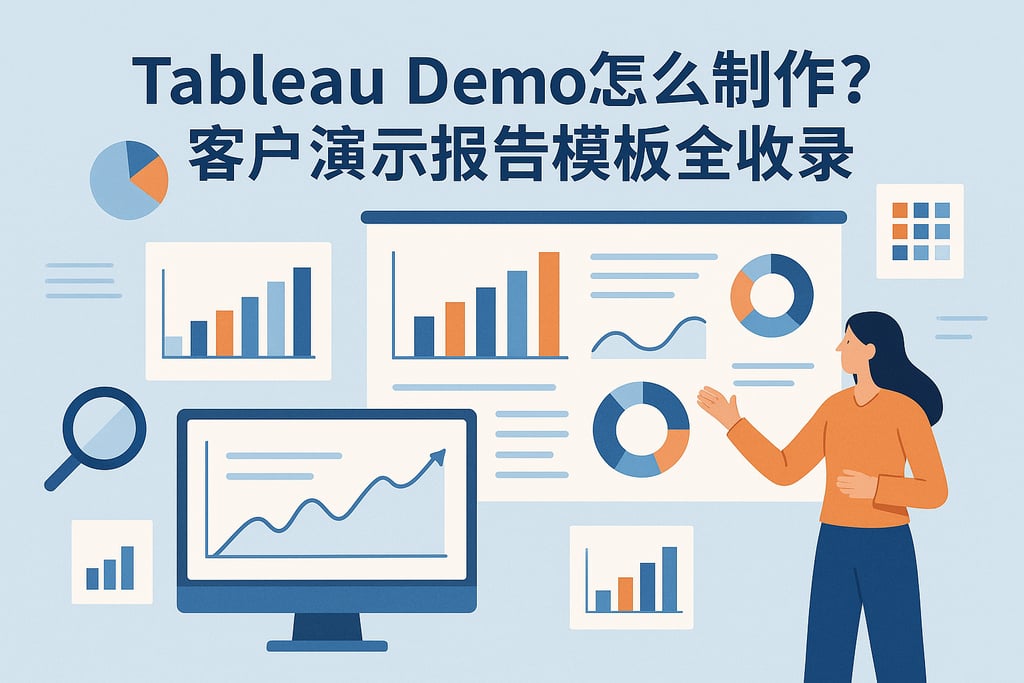 Tableau Demo怎么制作？客户演示报告模板全收录